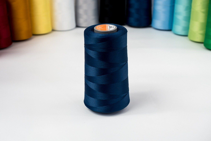 Nitě 5000M overlock elastické - JEANS 760