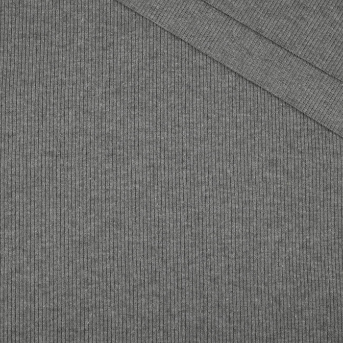 Rib Jersey fabric Unicolour - ECO MELANGE (D-190)