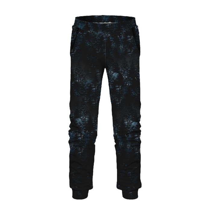 Children's tracksuit (OSLO) - FORREST OMBRE (WINTER IN THE MOUNTAIN) - sewing set (146/152)