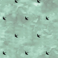 JASKÓŁKI (minimal) / KAMUFLAZ wz. 2 (brudna mięta) - single jersey z elastanem