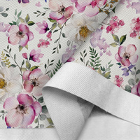 PASTEL FLOWERS WZ. 21 - Baumwoll Drillich