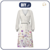 Zavinovací šaty "BIANCA" (M) - FLOWERS wz.10 - Sada šití