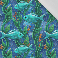 Stained Glass wz. 31 - Cotton woven fabric