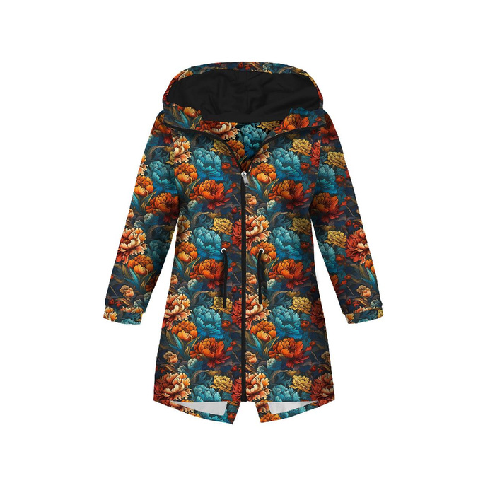 KIDS PARKA (ARIEL) - VINTAGE CHINESE FLOWERS PAT. 1 - sewing set (110/116)