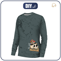 BASIC DAMEN SWEATSHIRT (HANA) - BLOOM - Sommersweat ITY - M