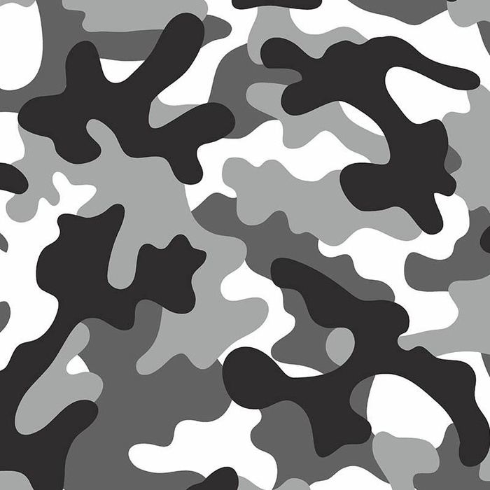 CAMOUFLAGE GRAU - HOME DECOR PREMIUM Webware