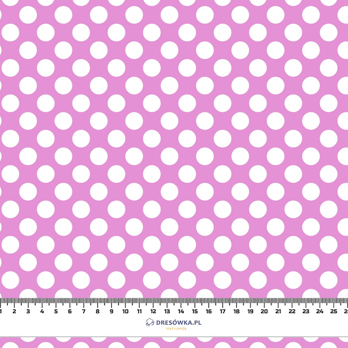 WHITE DOTS / LILA