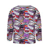 Longsleeve - COMIC BOOK (purple - red) - single jersey (110/116)