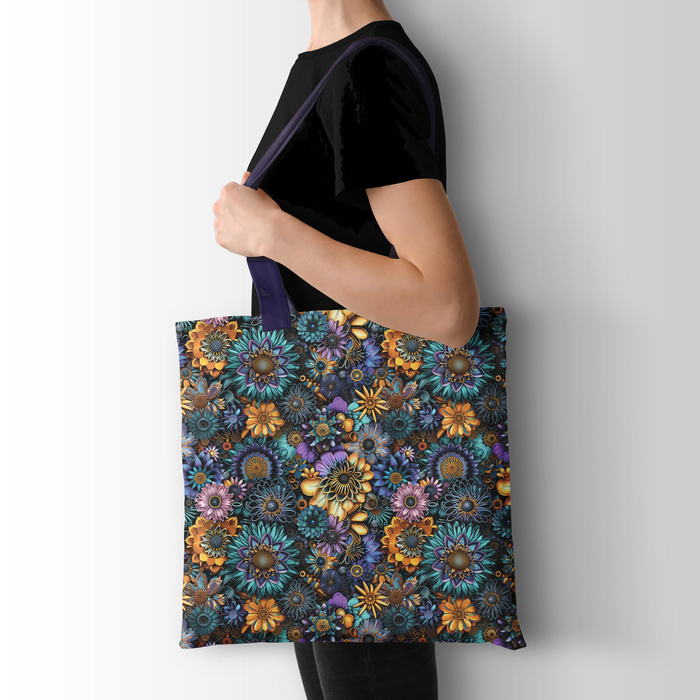 COLORFUL GERBERA - Single Jersey