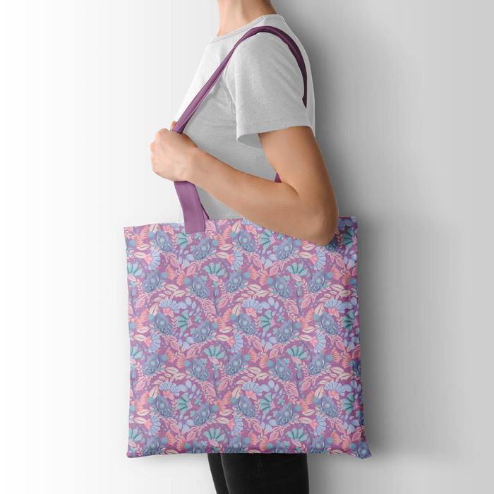SUMMER FOLK pat. 3 - Slub Weave 