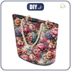 TORBA SHOPPER - FLOWERS WZ.2 - zestaw do uszycia