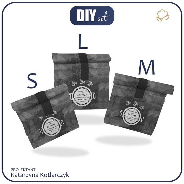 LUNCH BAG - GRILL / choice of sizes