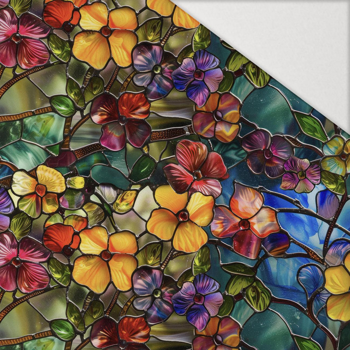 STAINED GLASS WZ. 20 - Hydrofobní česaná teplákovina