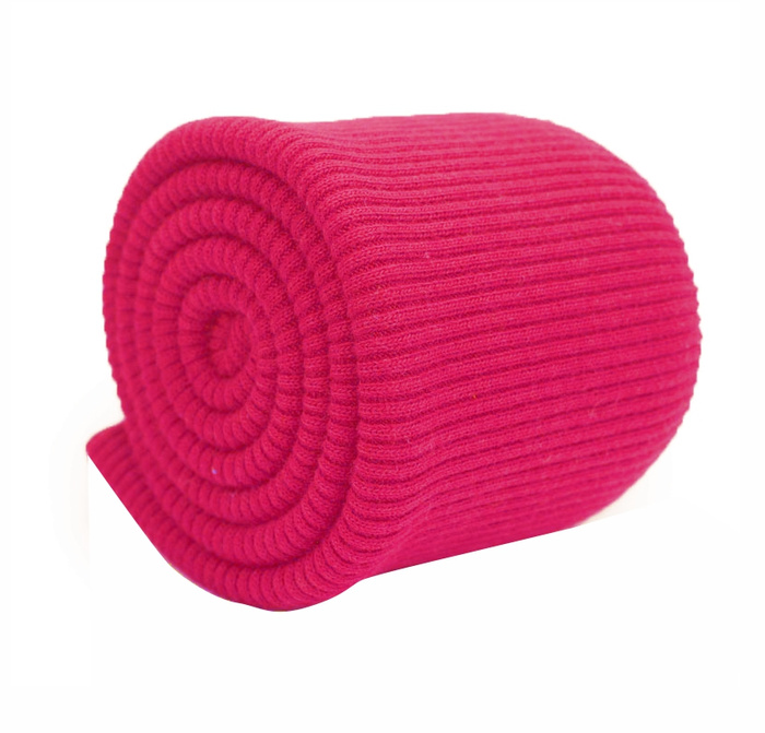 D-183-MAGENTA- elastic sweat in convex stripes SD