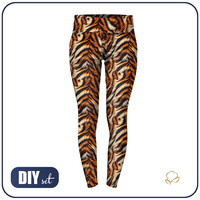 SPORTLEGGINGS - ANIMAL SKIN ms.3 - Nähset