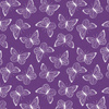 BUTTERFLIES / contour (PURPLE BUTTERFLIES) - Waterproof woven fabric