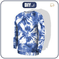 HERREN SWEATSHIRT (OREGON) - BATIK  Ms. 2 / classic blue - Nähset