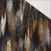 RETRO GEOMETRIC WZ. 19 - Hydrophobic brushed knit