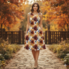 AUTUMN TIME PAT. 9/ FLOWERS