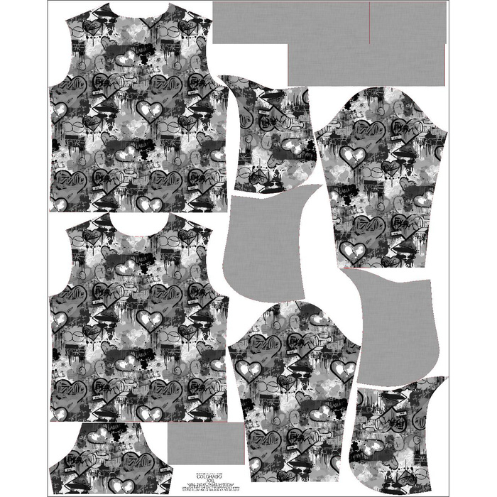 MEN’S HOODIE (COLORADO) - VALENTINE'S DAY 15 - sewing set S