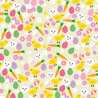 VELIKONOČNÍ MIX - tkanina HOME DECOR PREMIUM