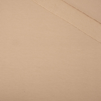 D-115 BEIGE - looped knitwear with elastan