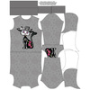 MEN’S HOODIE (COLORADO) - CAT PEPITA (DIA DE LOS MUERTOS) - sewing set M
