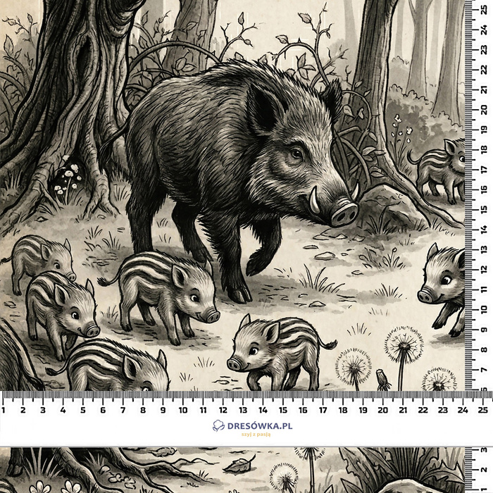 WILD BOAR WZ. 2 - Nylonstoff PUMI