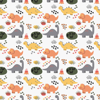 BUNTE DINOSAURIER m. 2