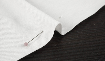 KRATA VICHY - MELANŻ ZIELONY- single jersey z elastanem ITY