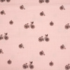 BIKES / pale pink - Cotton muslin