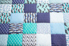 PŘIKRÝVKA PATCHWORK - Žraloci