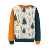 CHILDREN'S (NOE) SWEATSHIRT - WINTER ANIMALS WZ.2 - sewing set (122/128)