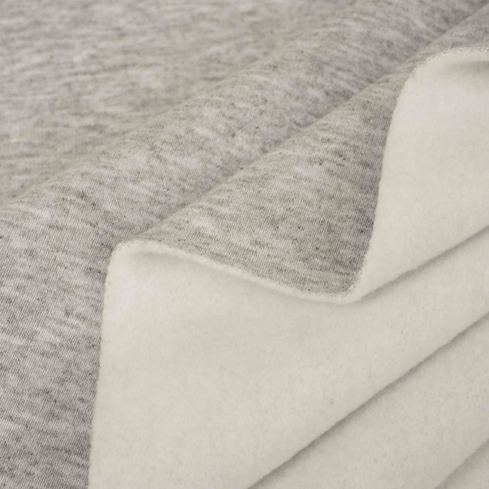 D-05 MELANGE SPA - thick brushed sweatshirt D300