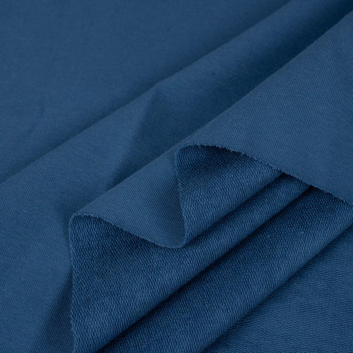 French Terry mit Elasthan - DENIM (D-12)