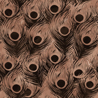 BOHO WZ.2/ Mocha Mousse  - looped knit fabric