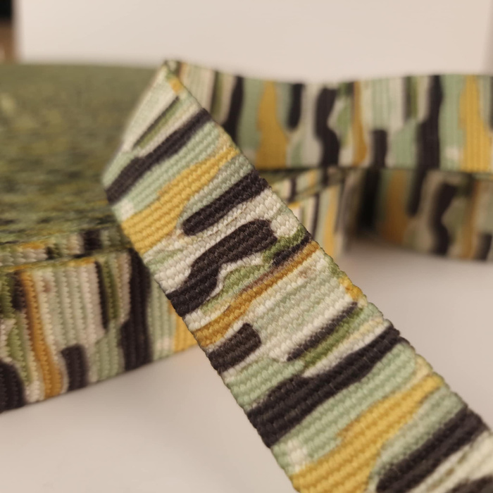 Bedrucktes Gurtband 25 mm - CAMO MORO WZ.3 