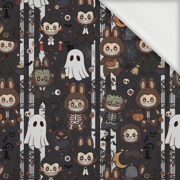 Creepy Cute Halloween WZ.1 - lehký, česaný úplet