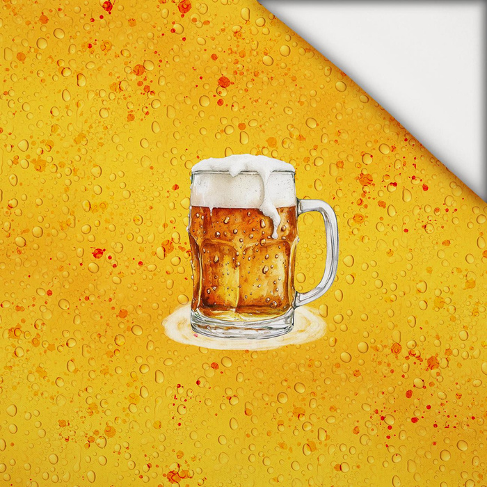 OKTOBERFEST BEER WZ.1 - PANEL (75cm x 80cm) light brushed knitwear