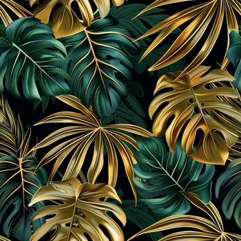 MONSTERA / JUNGLE wz.7 ( SMARAGD )