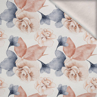 RETRO FLOWERS WZ. 3 - brushed knitwear with elastane ITY