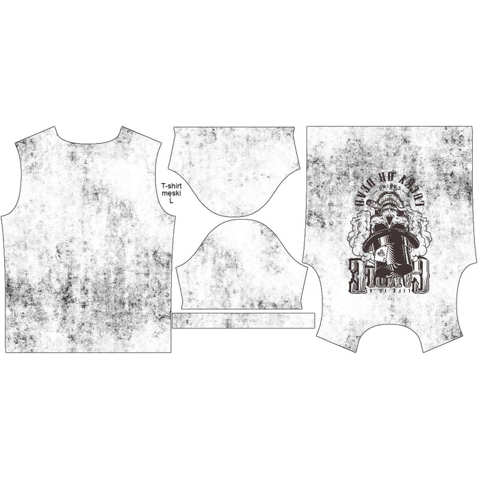 HERREN T-SHIRT - THE KING OF POKER Ms. 5 - Single Jersey XXL