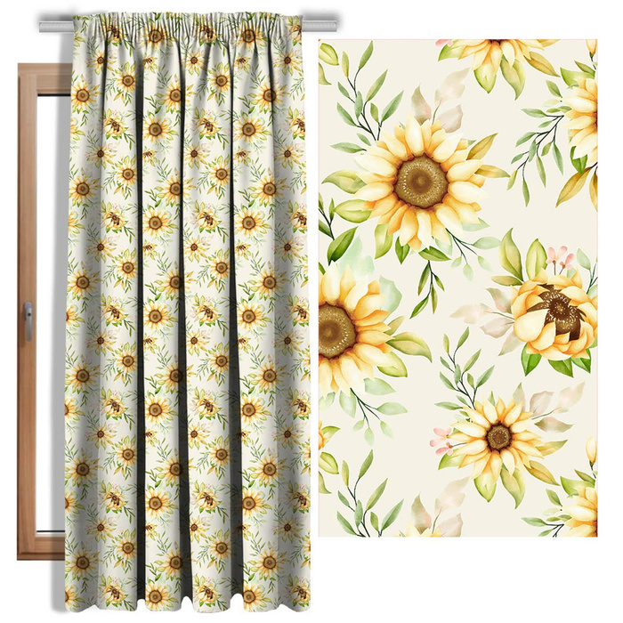 PASTELL-SONNENBLUMEN M. 1 (Sunflower)