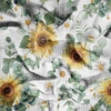 Sunflowers wz. 11 - Muślin bawełniany