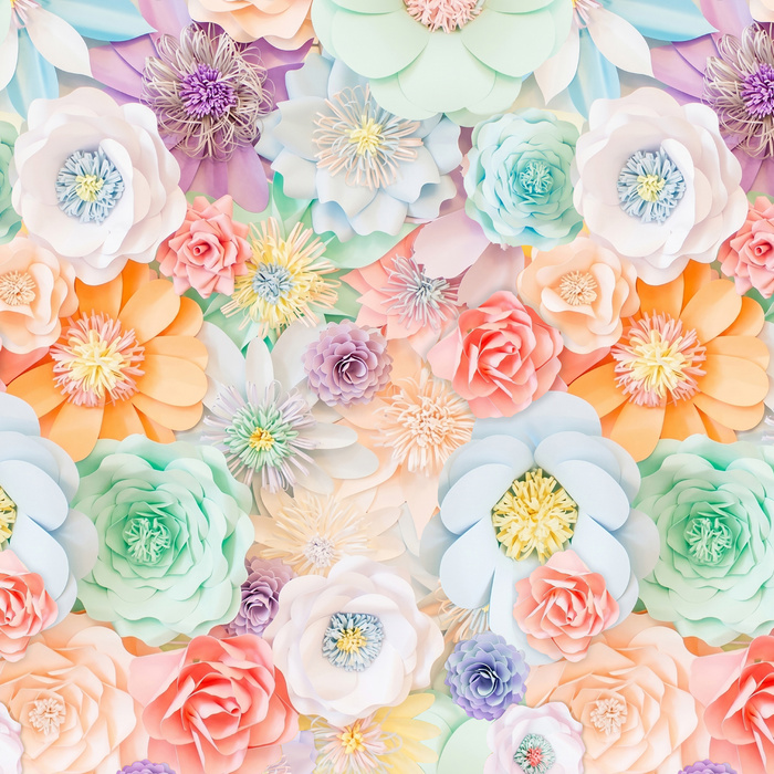 PASTEL FLOWERS WZ. 20