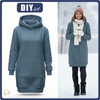 ZESTAW DIY - Bluza kangurka (LUXA) - DUSTY BLUE