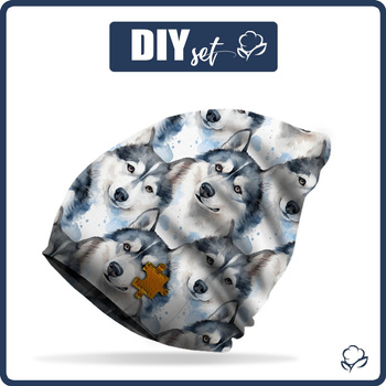 Czapka "Smerfetka" - HUSKY DOG 57-59