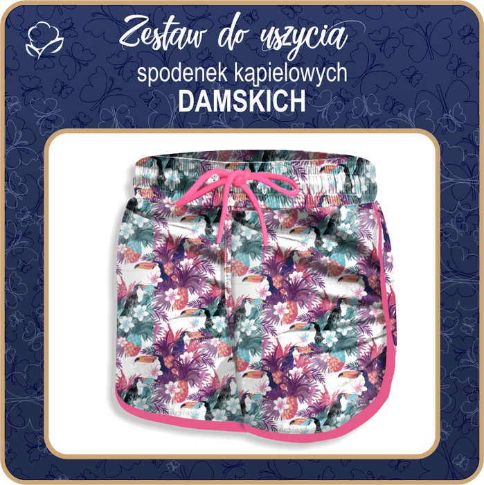 Women’s boardshorts - TOUCANS S