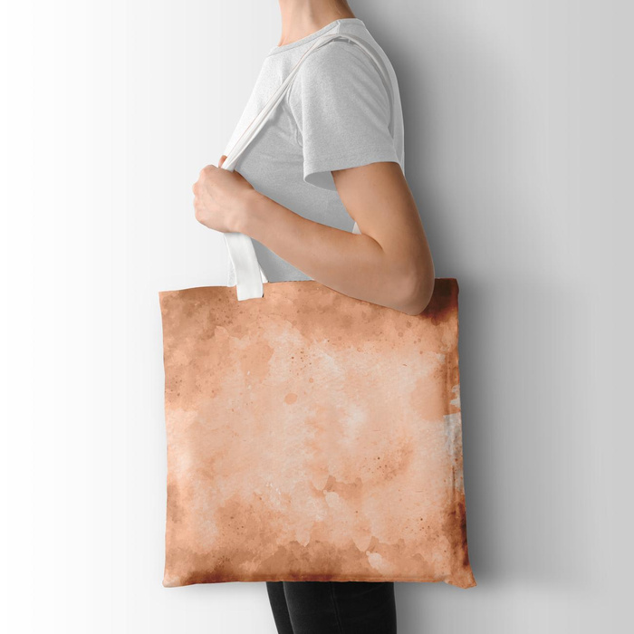 CAMOUFLAGE pat. 2 / peach fuzz - Cotton woven fabric