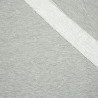 45cm MELANGE LIGHT GREY - thick looped knit